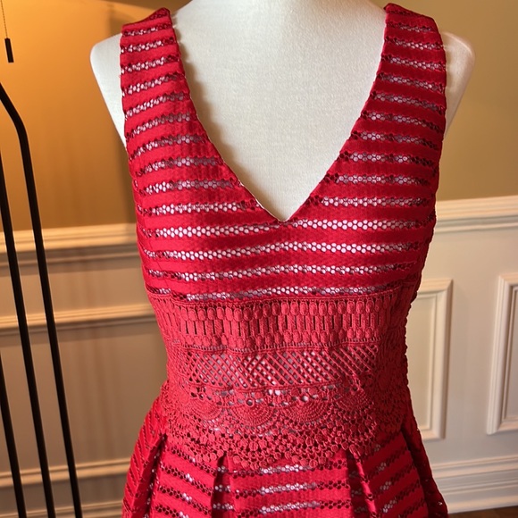 MODCLOTH Lace Fit & Flare Dress - Picture 3 of 14